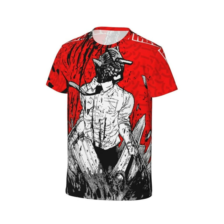 Chainsaw Man Kids T-Shirt 3d Printed Graphic T-Shirts Boys And