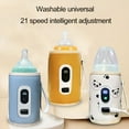 thumbnail image 2 of XIRQI 2026 New Baby Bottle Warmer Rechargeable Portable Type-C Charging 21 Mode Temperature Adjustable with Led Display Great Heat Retention On-The-Go Baby Milk Bottle Cover, 2 of 7