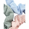 thumbnail image 3 of Time and Tru Women's Ribbed Hair Ties, 10-Pack, Multi-Color Ribbed, 3 of 6