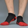 thumbnail image 4 of Men’s Toe Socks Cotton Five Finger Stitching Color Sock Mesh Five Toe, 4 of 4