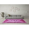 thumbnail image 3 of Ahgly Company Indoor Rectangle Persian Purple Traditional Area Rugs, 7' x 10', 3 of 4