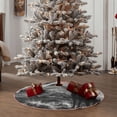 thumbnail image 5 of Salouo 60s Black White Western Cowboy Christmas Tree Skirt 48" Farmhouse Christmas Decorations Snowman Xmas Tree Skirt Tree Mat for Holiday Party Decor, 5 of 8