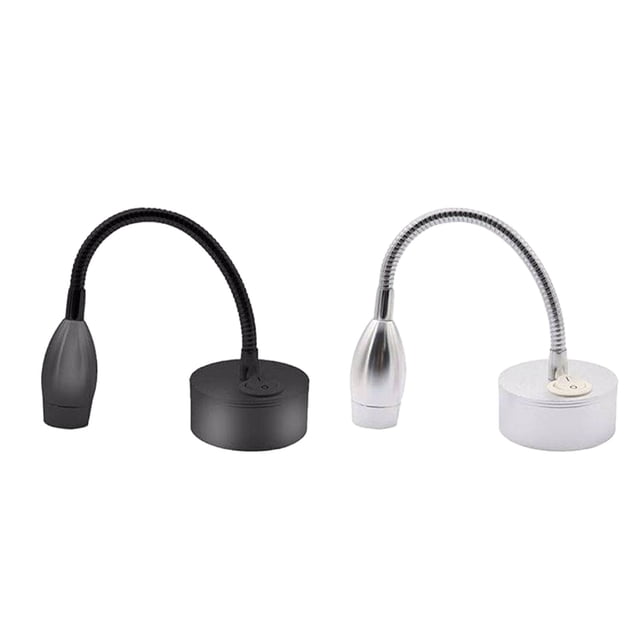 Moyic Luz de lectura LED de aplique de aluminio de amplias aplicaciones para una experiencia de iluminación cómoda, luz de pared Iluminación y accesorios