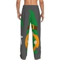 thumbnail image 3 of Daiia Spring St Patrick’S Day Irish Gnomes Men's Sleep Pant with Pockets and Drawstring,Pajama Pants-Medium, 3 of 9