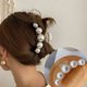 thumbnail image 2 of Pinzas para el pelo con perlas para mujer, pasador de gran tamaño, accesorios para el cabello, horquilla de verano, 2022, 2 of 4