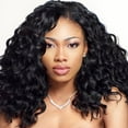 thumbnail image 2 of Brazilian Loose Wave Closure Unprocessed Human Hair Lace Closure (4X4) Natural Black Color 20Inch, 2 of 6