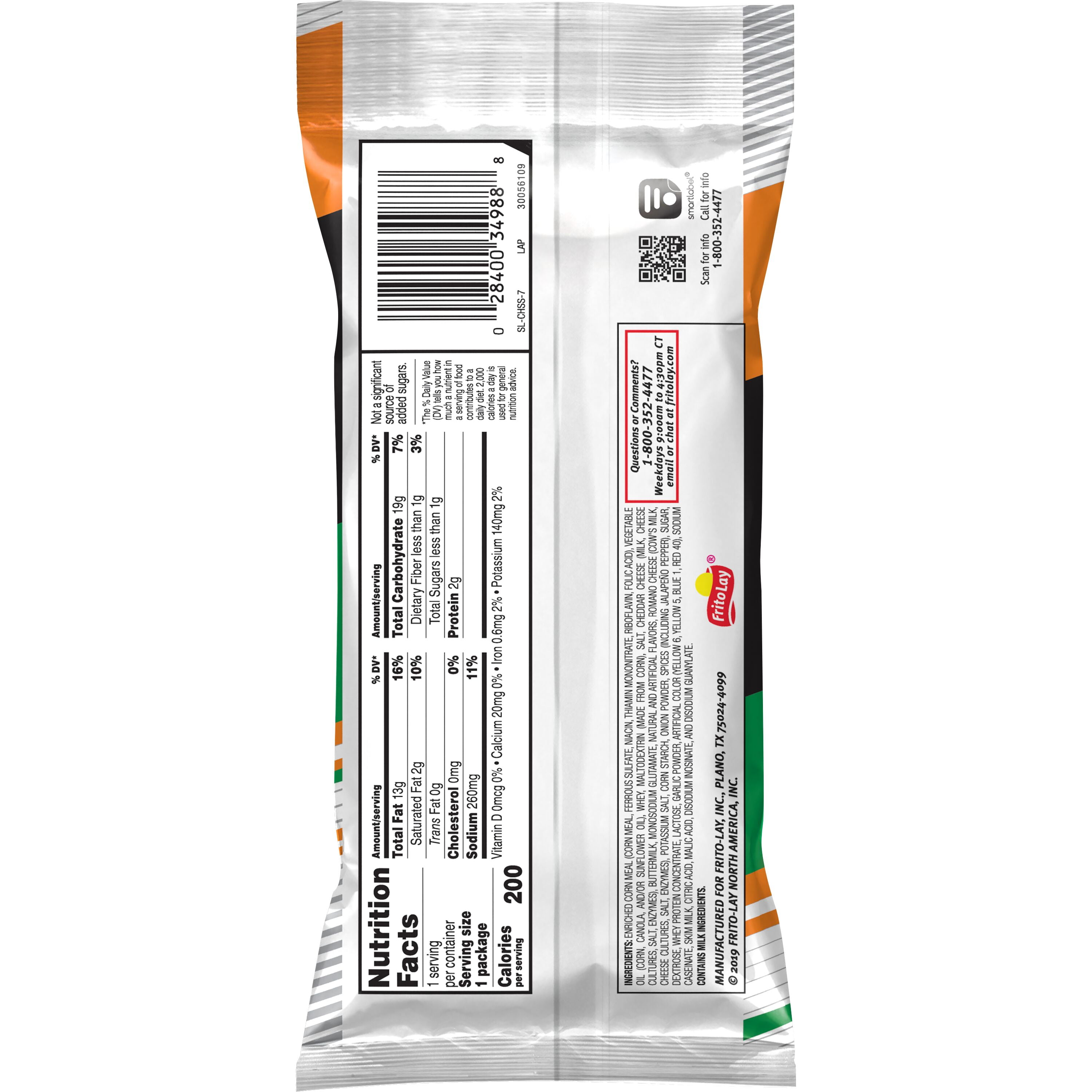 Cheetos Flavor Shots Cheddar Jalapeno Asteroid Snack Chips, 1.25oz Bag (Packaging may vary)