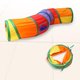 thumbnail image 4 of Túnel de gato interactivo con bola de juego Rainbow Kitten Cat Chute tubo juguete interior Feliz Sencillez, 4 of 5