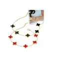 thumbnail image 1 of 2pz Buena Suerte Pulsera Joyeria De Trébol De Cuatro Para Xtellar negro, 1 of 4