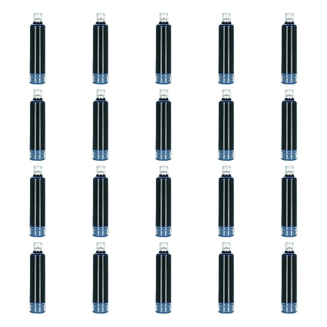 Yingyy 20pcs Plastic Ink Bag Refill Replacement For Pen cartridges for Primary And Secondary School Pen Ink Bag