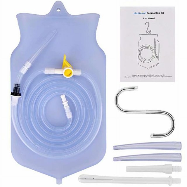 Bolsa aislante tipo enema irrigador bolsa de enema bolsa de irrigación irrigación intestinal enema enema café ER