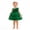 Green, variant on Dresses for Girls Glitter Sequin Layered Cake Tutu Skirt Stage Pageant Holiday Kids Clothing
