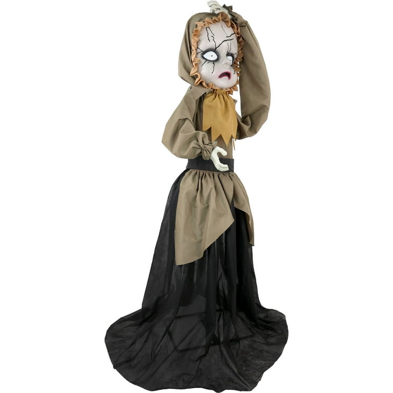 Haunted Hill Farm 5.25 ft Life Size Animatronic Demon Girl