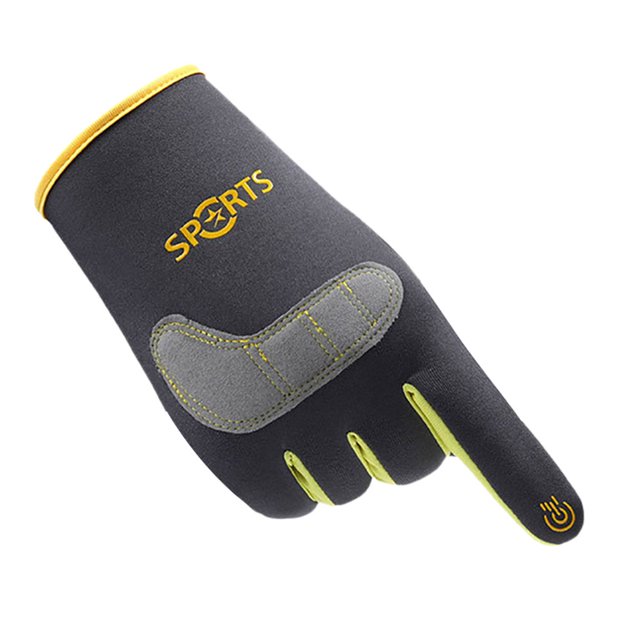 Guantes de ciclismo con pantalla táctil Mitones para deportes al aire libre Suministro de mitones cálidos de invierno (A) Likrtyny Accesorios para bicicletas