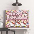 thumbnail image 4 of Pintura de diamantes DIY Sanrio AB, Hello Kitty, bordado de mosaico de diamantes de dibujos animados de Disney, punto de cruz, regalos decorativos de cumpleaños, 4 of 4
