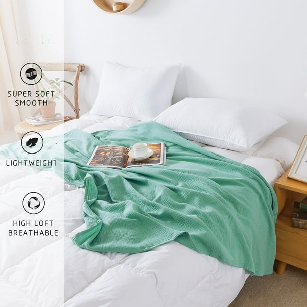 100 Lightweight Cotton Summer Blanket Walmart