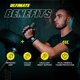 thumbnail image 4 of Guantes de entrenamiento para levantamiento de pesas aptos para deportes activos con muñequeras, 4 of 9