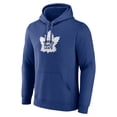 thumbnail image 2 of Men's Blue Toronto Maple Leafs Primary Logo Pullover Hoodie, 2 of 3