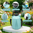 thumbnail image 3 of SYLMAX Battery Powered Sprayer, 1.35 Gallon Electric Garden Sprayer with 3 Adjustable Pressures & 4 Nozzles, Battery Indicator Rechargeable Handle & Telescopic Wand for Lawn and Plant Care, 3 of 9