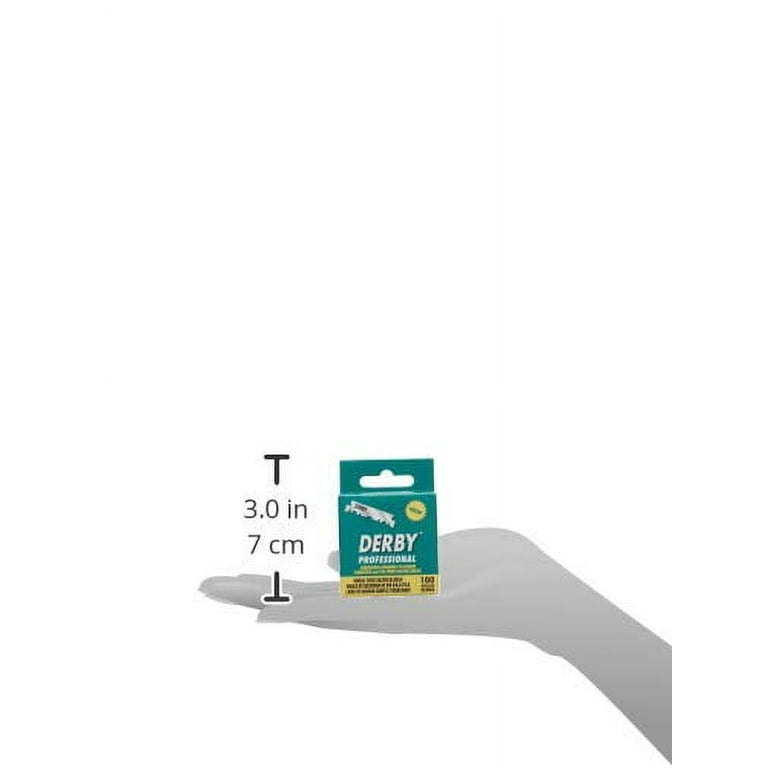 Derby Professional Single Edge Razor Blades 100 ea