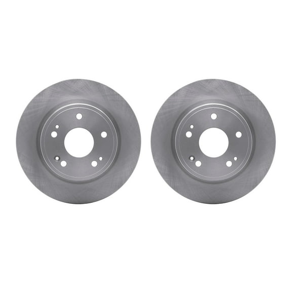 Dynamic Friction Company Rear Brake Rotors 6002-59070