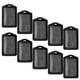 thumbnail image 1 of 10 Unids Oficina de material cuero de La PU Vertical Tarjeta de Identificación Titular de Titulares de La Tarjeta de Autobús Negro shamjiam ID Badge Holder, 1 of 8