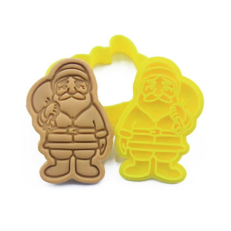 

Christmas Themed Shapes Cookie Stamps Plastic Cookie Cutters 18 Types to Choose