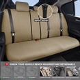 thumbnail image 3 of Full Set 5-Seats Cover Car Seat Covers, Front and Rear Back Seat Protection, Car Seats Cushion, Auto Interior Accessories Universal fits Most Car, 3 of 12