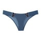 thumbnail image 1 of Gibobby Ropa Interior Elástica para Mujer Calzoncillos deportivos en forma de V de metal para mujer Calzoncillos de cintura de seda de hielo de color sólido(Azul, L), 1 of 2