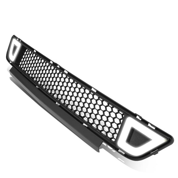 DNA Motoring For 15-17 Ford Mustang LED Daytime Running Light Front Lower Bumper Mesh Grille