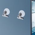 thumbnail image 1 of RUNROTOO 10 Pack Heavy Duty Small Suction Cup Clips for Cards Tickets Signs and Windows, 1 of 7