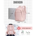 thumbnail image 3 of Mochila LIGHT FLIGHT FLIGHT Travel Laptop 17.3 pulgadas resistente al agua, 3 of 6