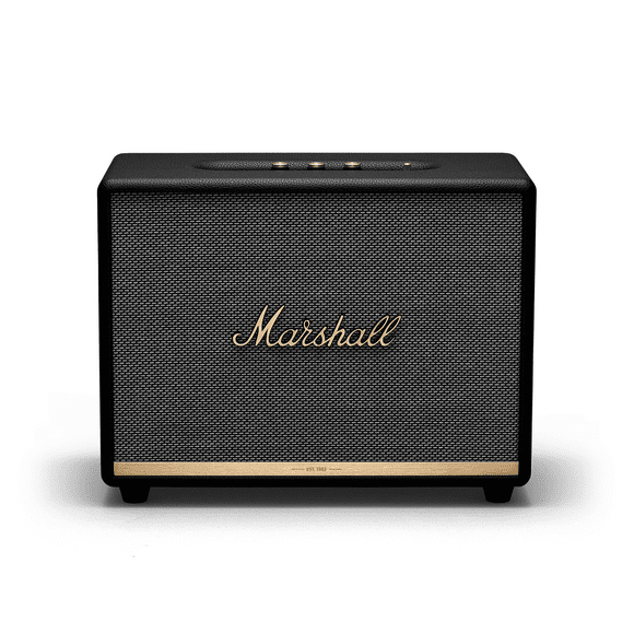 Marshall Woburn II Powered Bluetooth Speaker with Two 15 watt Amps and Two 50 watt Amps - Black