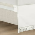 thumbnail image 5 of Lush Decor Boho Fringe 15-Inch Tailored Drop Easy Fit Bedskirt Neutral Single King 78X80+15, 5 of 11