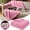 Pink, variant on BVCL Goggles Eye Protecting Sunglass Windproof Personality Puppies Goggles For Small Media Flexible Strap Glasses