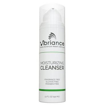 Vibriance Moisturizing Face Cleanser, 5.1 fl oz - Ultra-Hydrating Facial Wash for Women, Normal to Dry Skin - Sulfate and Paraben-Free - Removes Makeup, Impurities
