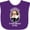 Purple, variant on Inktastic To Thine Own Self Be True Shakespeare Boys or Girls Baby Bib
