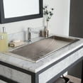 thumbnail image 6 of Native Trails Cps506 Trough 36" Rectangular Copper Drop In Or Undermount Bathroom Sink -, 6 of 7
