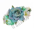 thumbnail image 5 of CHENge Hawaiian Flower Hair Clips for Women, Hibiscus Hair Accessories for Wedding Bridal Beach Party, 5 of 5