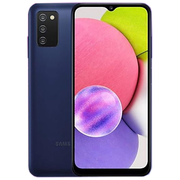 Samsung A03s 64 GB 4 GB RAM Dual Desbloqueado Azul Nuevo 2021 Samsung Galaxy SM-037M/DDS