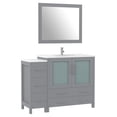 thumbnail image 6 of Vanity Art VA3036-84G 84 in. Double Sink Bathroom Vanity Set, Gray, 6 of 9