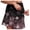 Purple, variant on FASHOFT Tennis Skirts For Women Trendy Printed Double Layer Skort With Pockets Elastic Waist For Fitness And Leisure Wear Womens Athletic Skirt Black