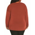 thumbnail image 4 of Banana Republic Women's Cozy Crewneck Pullover Top (Orange, Large), 4 of 4