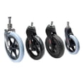 thumbnail image 3 of New Wheelchair Wheel Replacement Wheelchair Wheel with Fork Wheelchair Front Wheel Qhzl A-G, 3 of 5