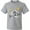 AC-Heather Grey, variant on Inktastic Oh Holy Night Christmas Nativity with Yellow Stars Youth T-Shirt