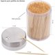 thumbnail image 2 of 10 Botes Palillos De Dientes De Madera Dispensador Elegante, 2 of 5