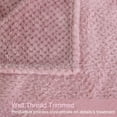 thumbnail image 6 of PiccoCasa Flannel Fleece Blanket for Sofa or Bed, Pink 78"x90", 6 of 6