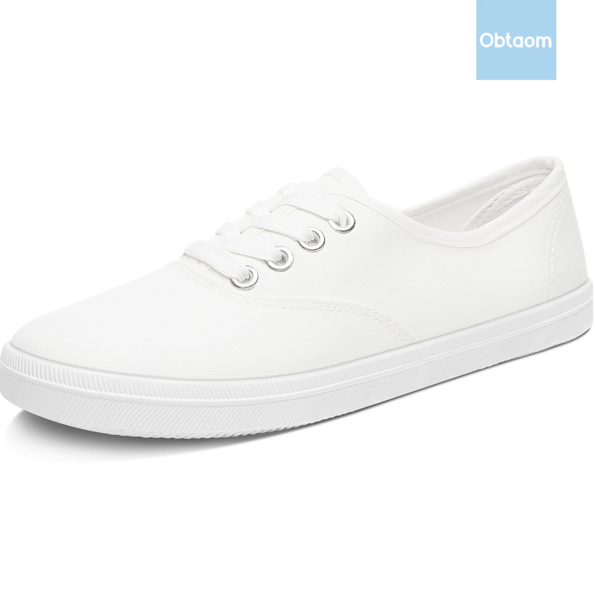 White canvas hotsell shoes walmart