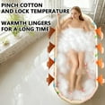 thumbnail image 5 of SHIBAILI 59'' Portable Ice/Hot  Bath Tub Insulated Athlete Plunge Tub w/Cover,Inflation-Free for Home & Outdoor,Colorful, 5 of 9