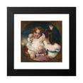 thumbnail image 2 of Sir Thomas Lawrence 12x12 Black Modern Framed Museum Art Print Titled - The Calmady Children, 2 of 5